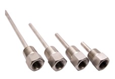 Termopozo Diámetro de la vaina: 10 mm Rosca: NPT1/2 Longitud: 50 mm Material: Acero inoxidable 304