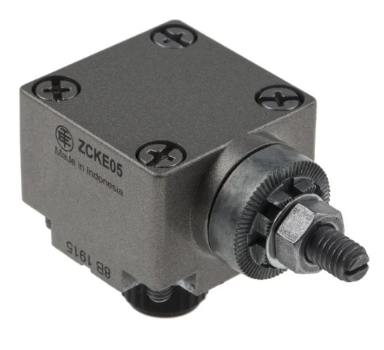 Cabezal Telemecanique Sensors serie OsiSense XC ZCKE05, para uso con Serie XC