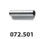 Empalme para electrodos, rosca M4, acero inoxidable (AISI 316L)
