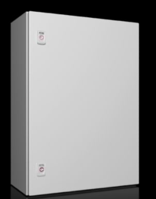 1057000 Armario básico AX, chapa de acero Anchura: 500 mm Altura: 700 mm Profundidad: 250 mm