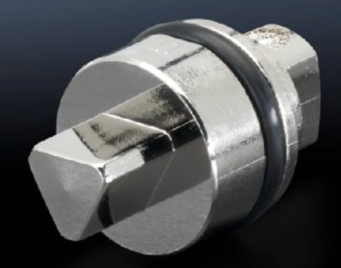 2462000 SZ Bombín triangular 7MM, ejecución a 27mm, para armario KX E-Box