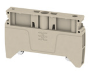 AEB 35 SC/1 Tope Final de bornera WEIDMULLER fijación lateral.