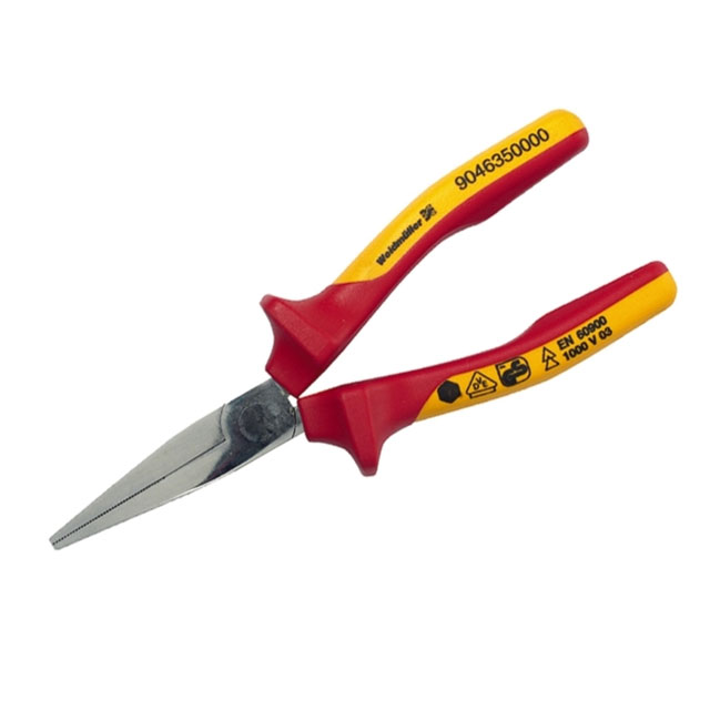 Tenaza de Punta Plana / Alicate marca Weidmüller Serie FZ ; Medidas 160mm     