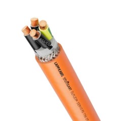 CABLE 4COND 12AWG ORG SHLD FOOT