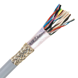Saltar al final de la galería de imágenes Saltar al inicio de la galería de imágenes 301802STP - Cable de datos, señal y control LAPP UNITRONIC® 300 STP - 18 AWG/2 pares - Gris (Metro)