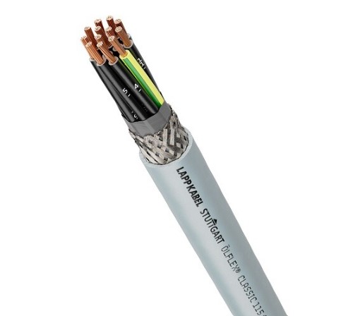 Cable; ÖLFLEX® CLASSIC 115 CY; 12G0,5mm2; PVC; gris; 300V,500V