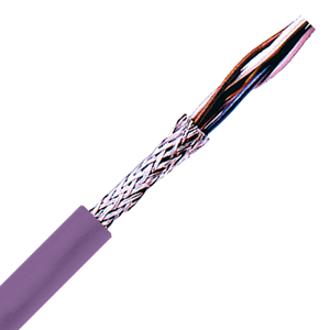2170260 cable; UNITRONIC® BUS CAN; 1x2x0,22mm2; cuerda; Cu; PVC; violeta