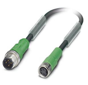Cable de Sensor – Actuador marca PHOENIX CONTACT Serie SAC-4P; conexión M12-M/M8-F Longitud 3M    