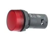 Luz Piloto LED marca ABB Serie CL2; Color Rojo Diámetro 22mm Bobina 230VAC  