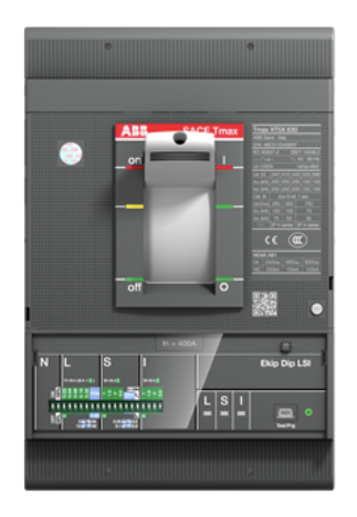 Interruptor caja moldeada;  XT5N 400 Ekip Dip LSIG In=400 3p F F