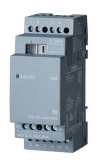 Módulo I/O marca Siemens Serie LOGO! DM8 230R; Alimentación 230VAC/DC/Relé Entrada Digital 4DI Salida Digital 4DO 
