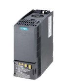 SINAMICS G120C potencia nominal 380-480 V 3AC +10/-20% 47-63 Hz nivel de sobrecarga: 2,2 kW a 150% 3 s, 110% 57 s, 100% 240 s sobrecarga alta: 1,5 kW a 200% 3 s, 150% 57 s, 100% 240 s sin filtro 24 V DC externos, interfaz de E/S: 6 DI, 2 DO, 1 AI, 1 AO, 1 sens. temperatura agudeza. desconexión segura de par integrado bus de campo: USS/ Modbus RTU protección: IP20/UL sin tamaño de caja: FSAA 173 x 73 x 155(Al x An x P)