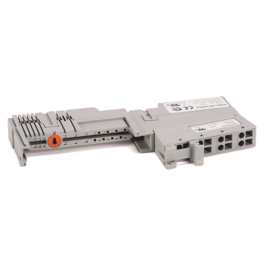 Unidad Base Terminal (2 Piezas) marca ALLEN BRADLEY Serie POINT I/O; Terminales 8 Screw-Clam        