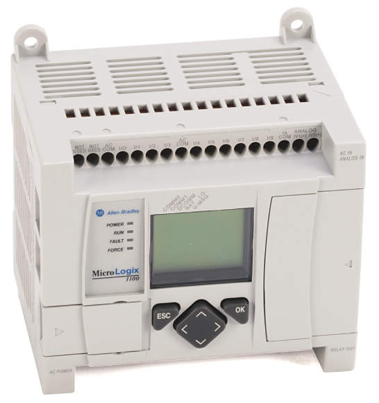 Controlador de 16 puntos MicroLogix 1100