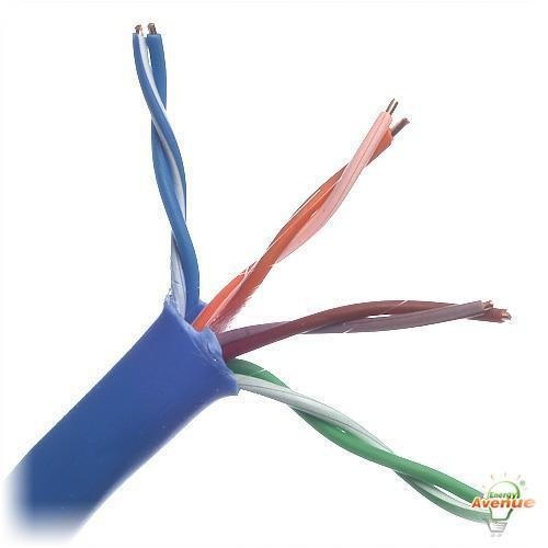 Belden 4-Pair Cat5e UTP Non-Plenum Cable Blue  Precio por pie
