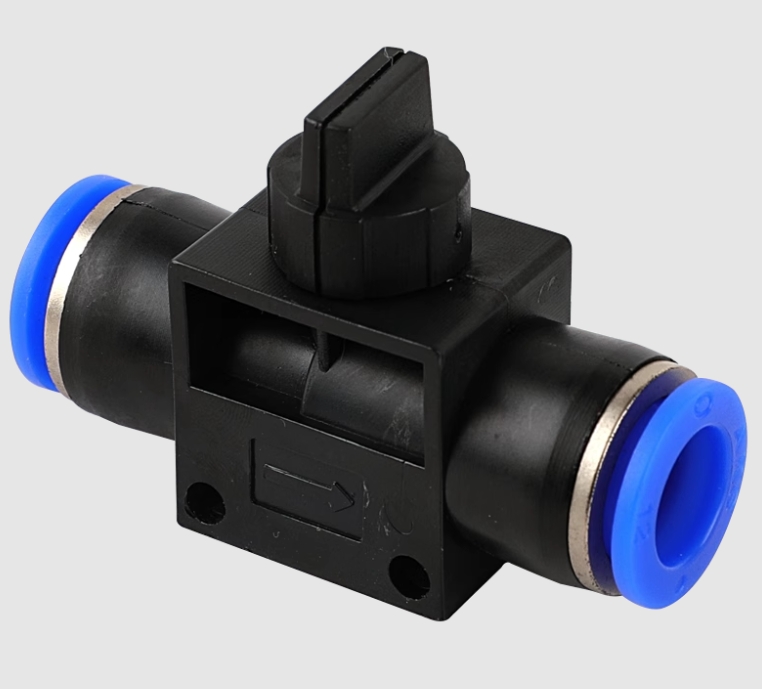 HVFF6, válvula neumática reguladora , para manguera de 6mm