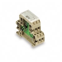 Relé Tipo Bornera marca Weidmüller Serie DK R; 6A, Bobina 24VDC Contacto CO 1    