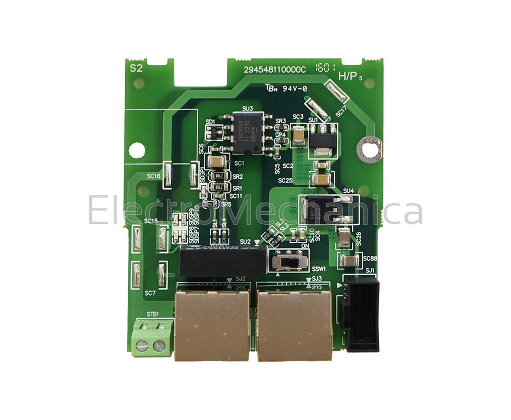 Tarjeta de Red Ethernet/IP p/ VFD EIP01 para MS300 marca DELTA Serie CMM; Velocidad 10/100Mbps   