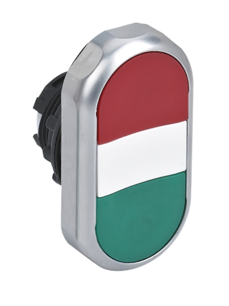 Cabezal Pulsador Doble Rojo / Verde marca CHINT