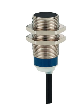 Sensores de proximidad inductivos XS, sensor inductivo XS6 M18, L62mm, latón, Sn8mm, 12...48 V CC, cable de 2 m