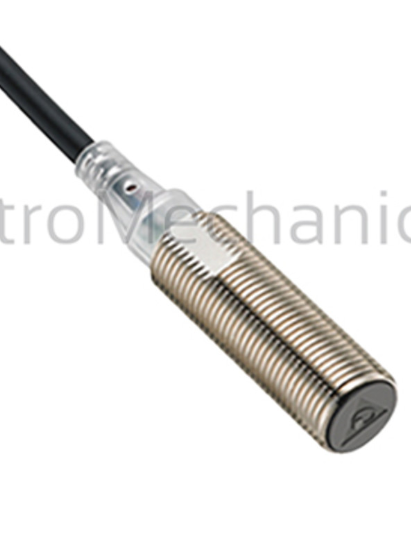 Sensor Inductivo, PNP-NO, M12 sin aislamiento, Sensor 0.315" (8mm) IP67 Cylinder, Threaded - M12