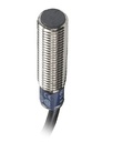 Sensor inductivo XS1 M8, L33mm, acero inoxidable, Sn2.5mm, 12-24VDC, cable de 2m