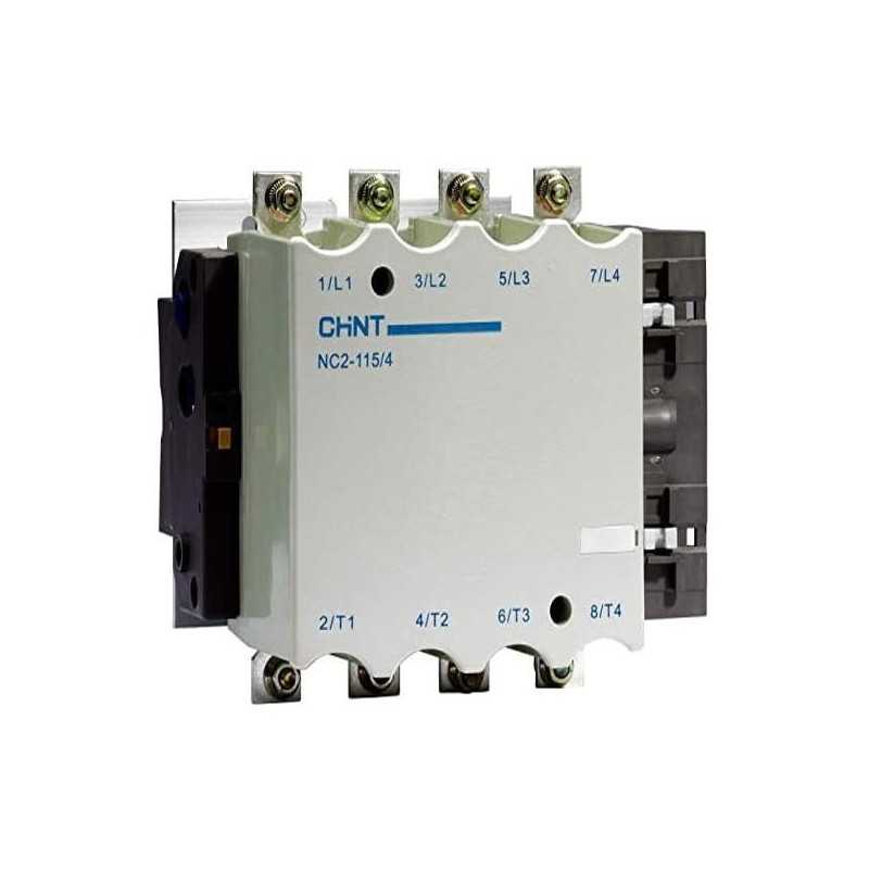 Contactor NC2, 630A 4P, 330KW, control 220 Vac
