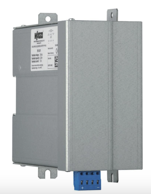787-871 Módulo de batería de plomo y fibra; Tensión de entrada 24V DC; Corriente de salida 20A; Capacidad 3,2Ah; con Battery-Control; 2,50 mm²
