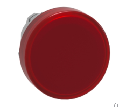Cabezal Luz Piloto LED marca Schneider Electric Serie Harmony XB4; Color Rojo Diámetro 22mm.