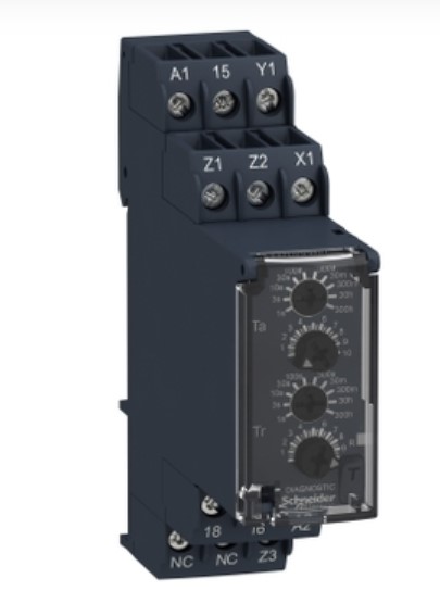 Temporizador multifunción Schneider Electric Harmony Time, 24 → 240V ac/dc, 8A, 1 Contacto, SPDT, tempo. 0.05