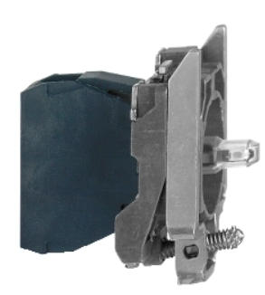 Bloque LED marca Schneider Electric Serie Harmony XB4; Bobina 24VAC/DC Color Verde 