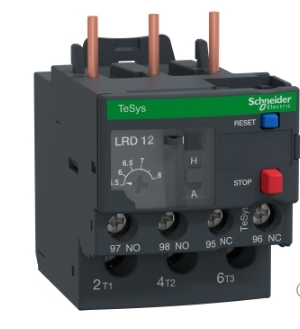 LRD12 Relé de Sobrecarga Térmica para Motor TeSys 5.5-8A Clase 10A