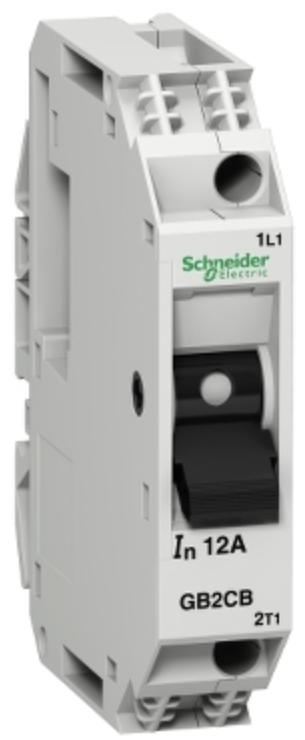 GB2CB16 TeSys GB2 - interruptor magnetotérmico - 1P - 10 A - Id = 138 A