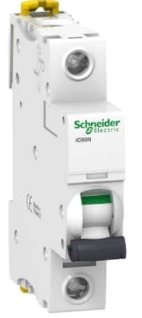 Breaker para Riel Din marca Schneider Electric Serie Acti9; Amperaje 50A Polos 1 Curva C 