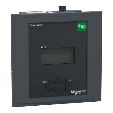 Controlador de factor de potencia / Rele 12 Pasos Varlogic marca Schneider serie PowerLogix comunicación modbus RS485 VPL12N