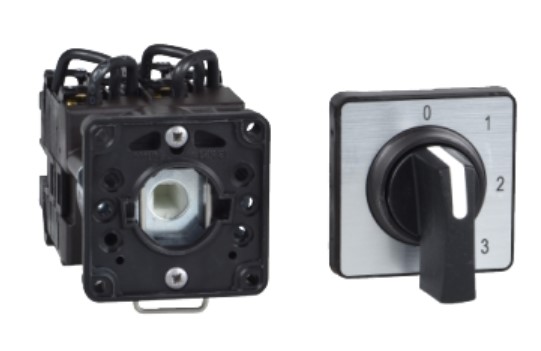 interruptor de came - 6 pólos - 45° - 12 A - para Ø 22 mm