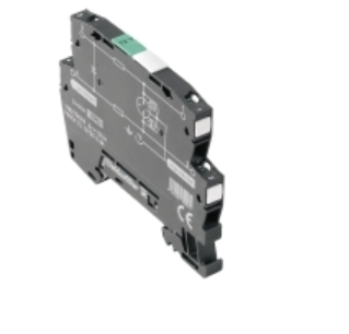 Supresor de Voltaje p/señales de Istrumentación y Control marca Weidmüller Serie VSSC4; Voltaje de Operación 12VDC 