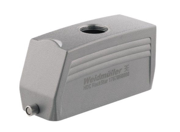 Caja de protección para enchufe de Servicio Pesado marca Weidmüller Serie HDC 24B; Material Metal Tamaño Entrada PG21    