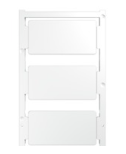 Identificadores / Codificadores p/ Dispositivos marca Weidmüller Serie ClipCard; Tamaño 30x60mm (Blister 6 Unidades)