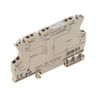 [8421380000] Relé Tipo Slim marca Weidmüller Serie MCZ; Bobina 230VAC Contactos 1NO Salida 5-48VDC    