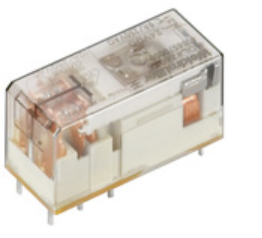 Relé de Control marca Weidmüller Serie RCL; 16A, Bobina 230VAC Contactos CO 1    