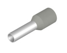 Terminal / Conector Tubular marca Weidmüller H4/18D GR; calibre 12AWG Color Gris Unidades x500