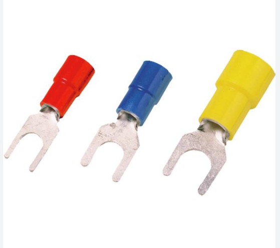 Terminal / Conector Horquilla marca Weidmüller Serie LIS 1.5M5; calibre 16AWG Color Id. Rojo Unidades x100   