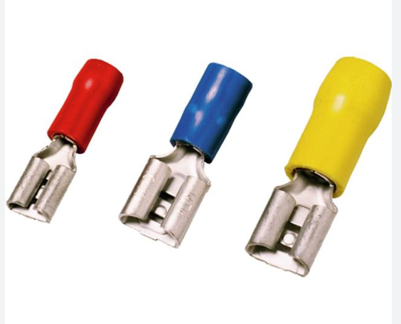 Terminal / Conector Clavija Hembra marca Weidmüller Serie LIF 6F638 R; calibre 12-10AWG Color Id. Amarillo Unidades x100   