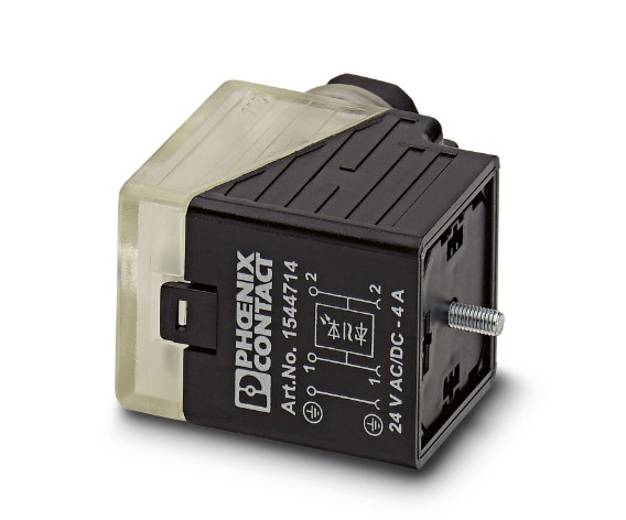 Conector de válvula Universal marca PHOENIX CONTACT Serie SACC-V-3CON-M16/A-1L-S; calibre 10-8AWG. EN 175301-803     