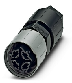 Conector marca PHOENIX CONTACT Serie 
QPD P3PE2.5 6-10 BK;      