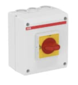 1SCA022399R6750 Interruptor de seguridad OTP16A3M 3-p. 415V AC23 16A Contacto auxiliar montado: 1NO -  0NC