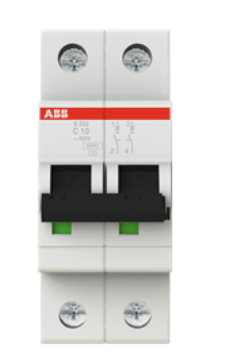 Interruptor automático - S200 - 2P - 10 A - C - (AC) 6 kA