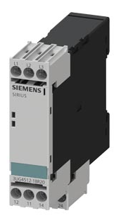 Monitor de Fase marca Siemens Serie SIRIUS 3UG4; Voltaje 3x160-690VAC Contacto Aux 1NO Contacto Aux 1NC