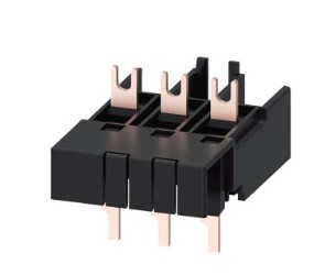 Bloque de conexión para borne de tornillo eléctrico y mecánico para 3RV2.1/3RV2.2 y 3RT2.2. Mando por AC
